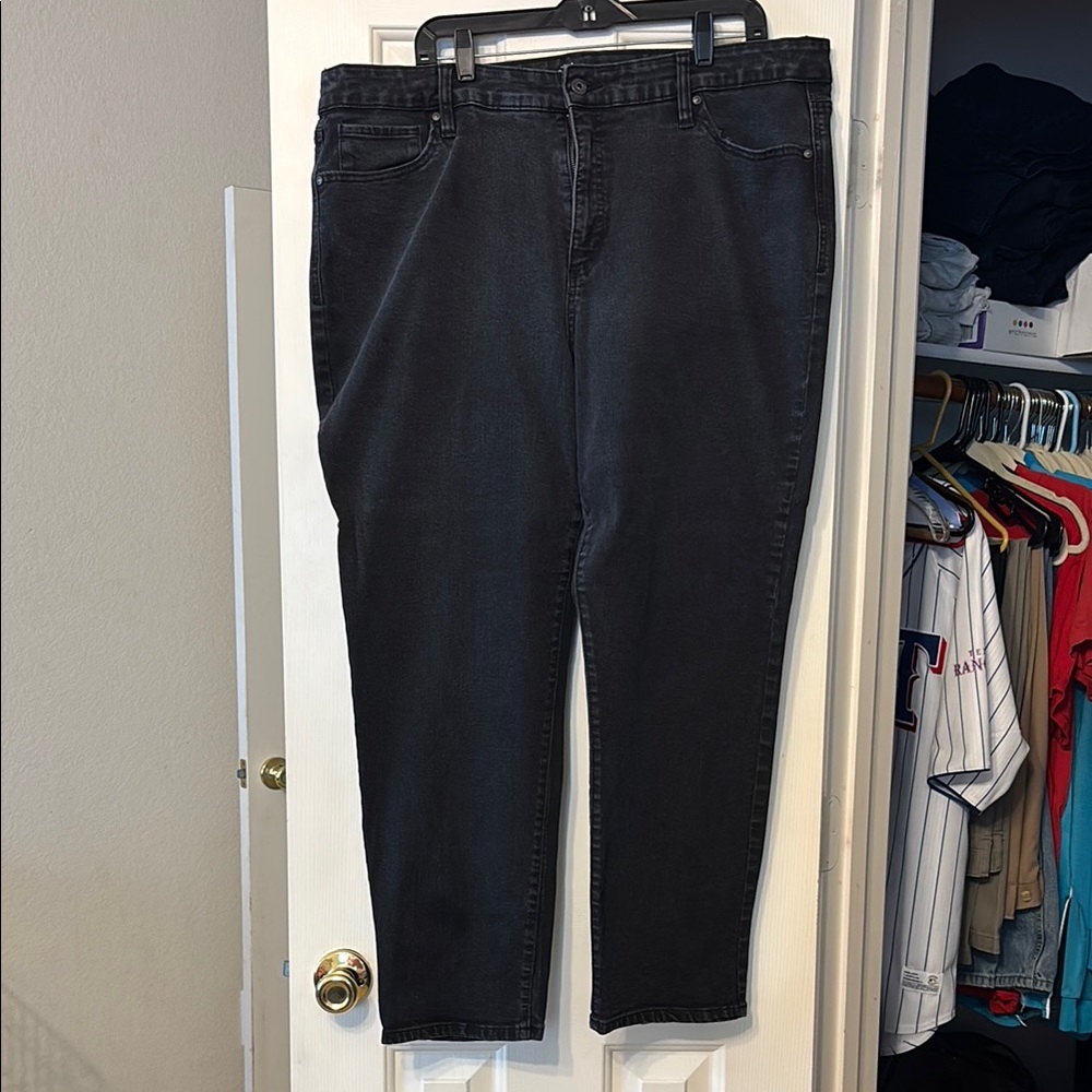 Style & Co. Women's Black Straight Leg Jeans